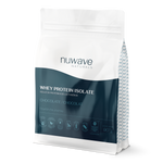 Chocolate flavored whey protein isolate 2lb bag