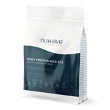 Chocolate flavored whey protein isolate 2lb bag