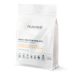 nuwave naturally unflavoured protein powder in a 2lb bag