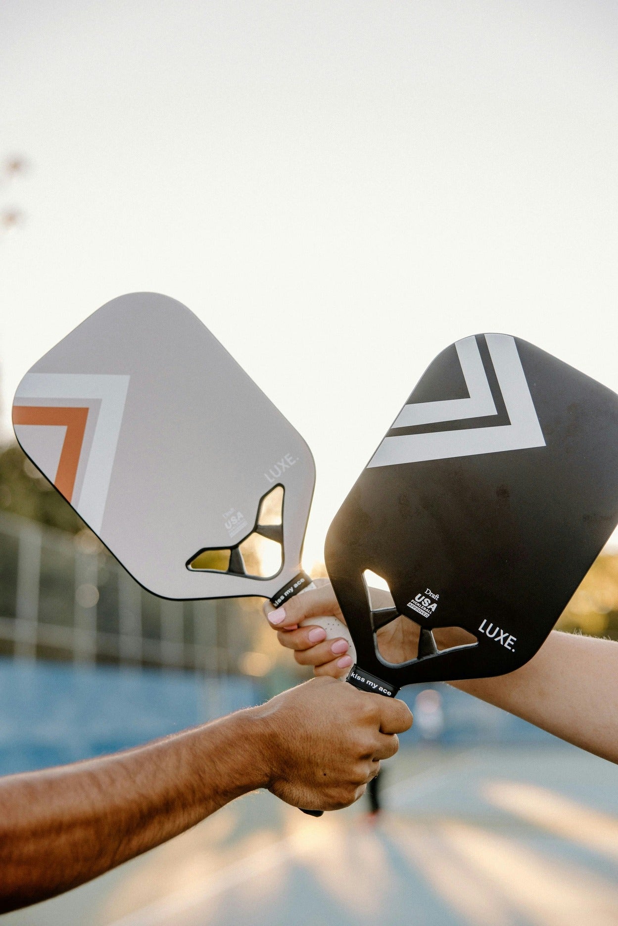 nuwave naturals affiliate program benefits. Two hands with pickleball paddles.